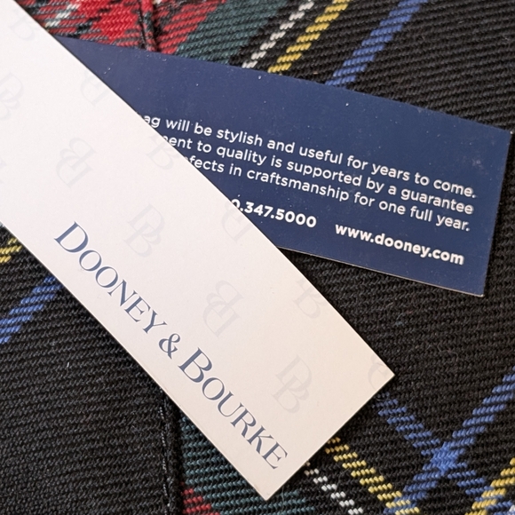 NWT Dooney and Bourke Tartan Plaid Marlee Crossbody Purse Bag - Picture 8 of 14